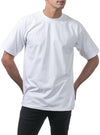 Pro Club Men's 6-Pack Heavyweight Cotton Short Sleeve Crew Neck T-Shirt