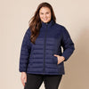 Women's Lightweight Long-Sleeve Water-Resistant Packable Puffer Jacket (Available in Plus Size)