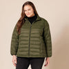 Women's Lightweight Long-Sleeve Water-Resistant Packable Puffer Jacket (Available in Plus Size)